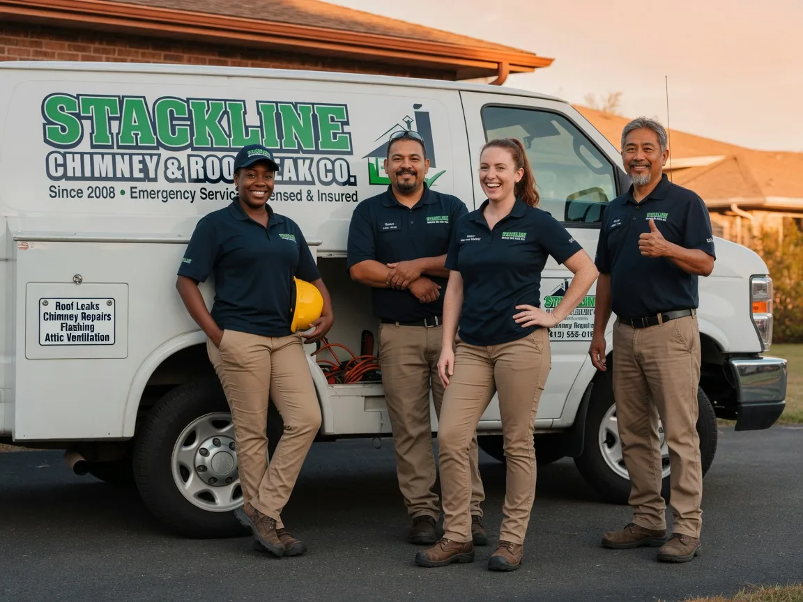 Chimney flashing repair company in Oilville, VA